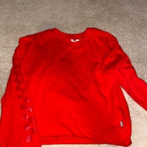 Long sleeve Vans crop